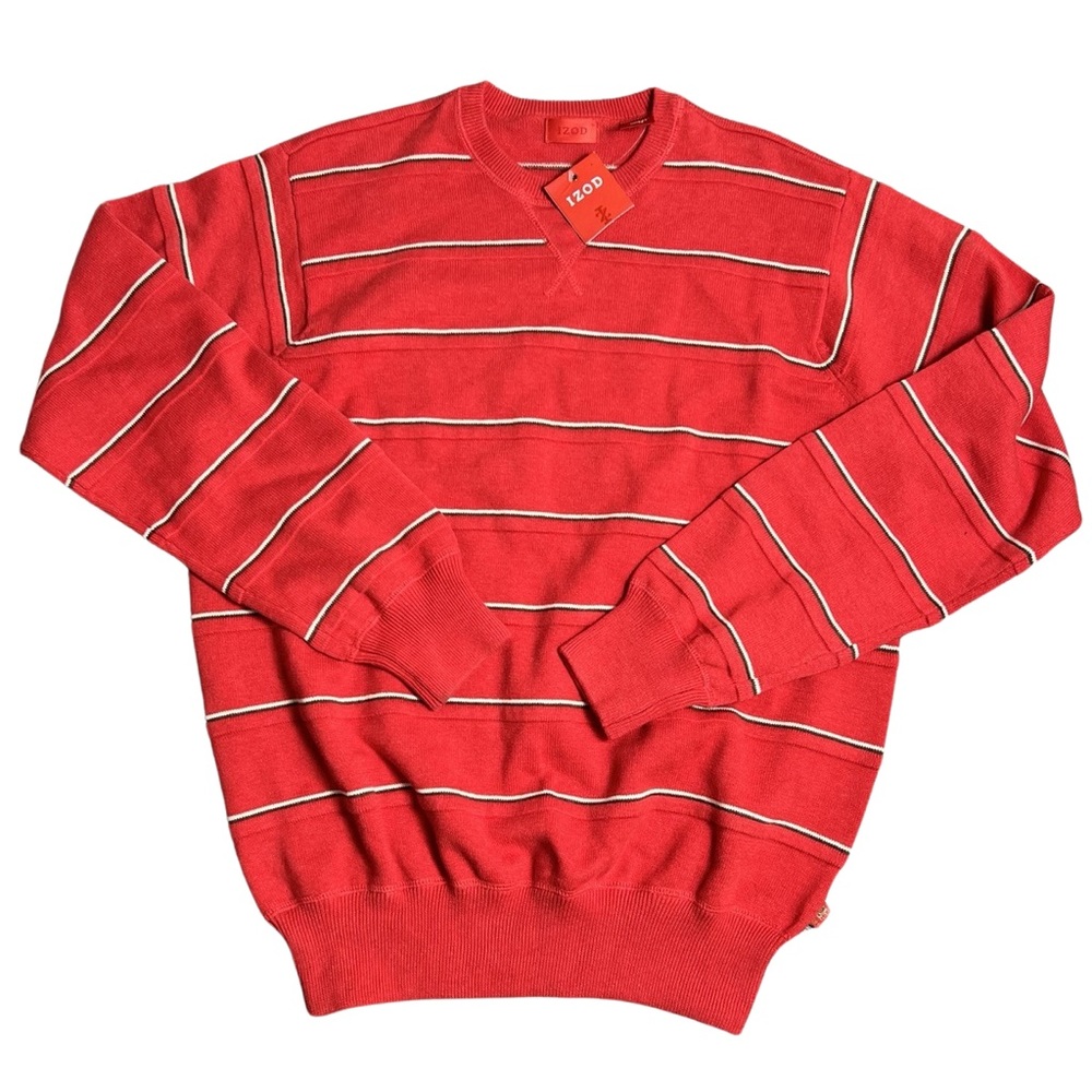 NWT IZOD Striped‎ sweater